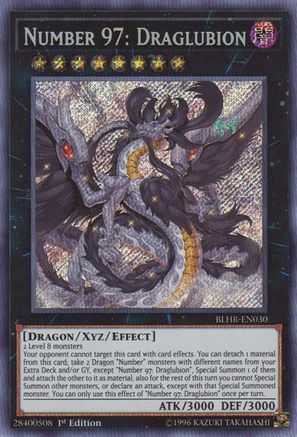Image of Number 97: Draglubion [BLHR-EN030] Secret Rare