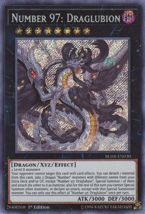 Number 97: Draglubion [BLHR-EN030] Secret Rare