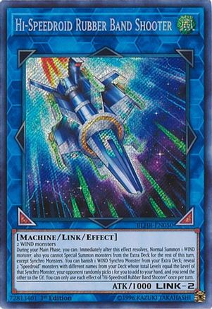 Image of Hi-Speedroid Rubber Band Shooter [BLHR-EN050] Secret Rare