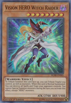 Image of Vision Hero Witch Raider [BLHR-EN060] Ultra Rare