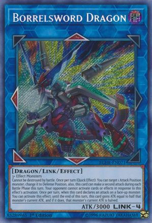 Image of Borrelsword Dragon [BLHR-EN071] Secret Rare