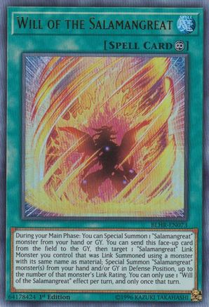 Image of Will of the Salamangreat [BLHR-EN073] Ultra Rare