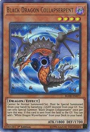 Image of Black Dragon Collapserpent [BLHR-EN077] Ultra Rare