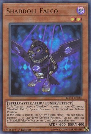 Image of Shaddoll Falco [BLHR-EN080] Ultra Rare