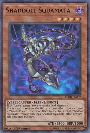 Image of Shaddoll Squamata [BLHR-EN082] Ultra Rare