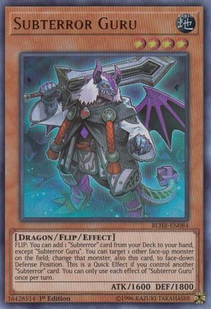 Image of Subterror Guru [BLHR-EN084] Ultra Rare