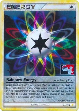 Image of Rainbow Energy (104/123) (League Promo) [HeartGold & SoulSilver: Base Set]