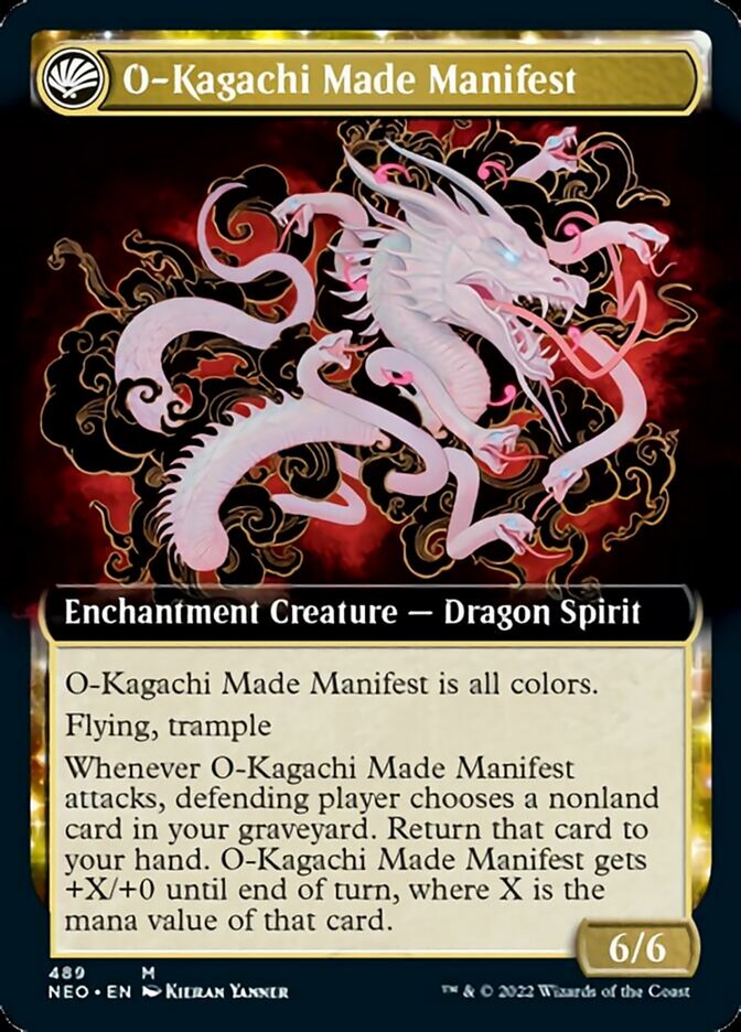 Image of The Kami War // O-Kagachi Made Manifest (Extended Art) [Kamigawa: Neon Dynasty]