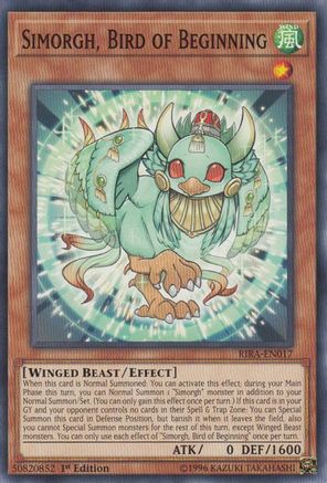 Image of Simorgh, Bird of Beginning [RIRA-EN017] Common