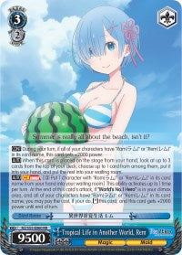 Image of Tropical Life in Another World, Rem (RZ/S55-E060 RR) [Re:ZERO Vol.2]