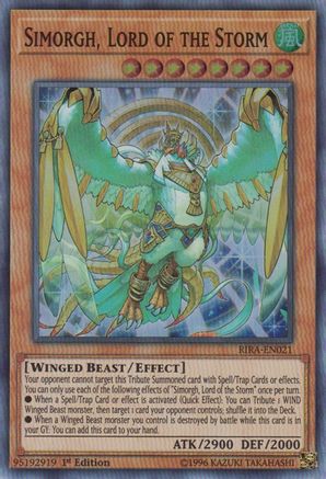 Image of Simorgh, Lord of the Storm [RIRA-EN021] Super Rare