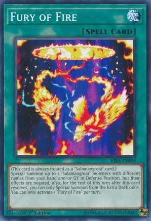 Image of Fury of Fire [RIRA-EN054] Common