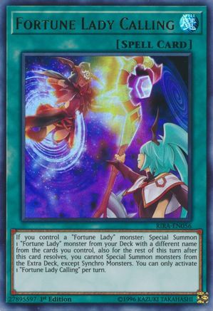 Image of Fortune Lady Calling [RIRA-EN056] Ultra Rare