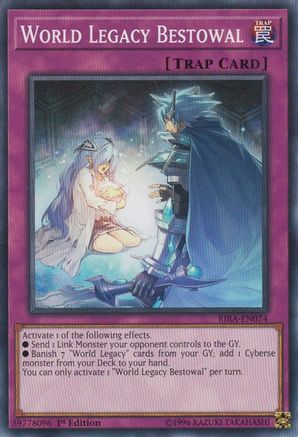 Image of World Legacy Bestowal [RIRA-EN074] Common