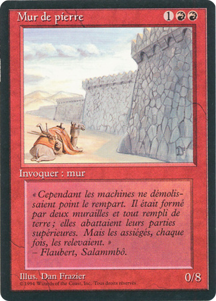 Image of Wall of Stone [Foreign Black Border]