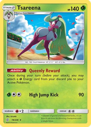 Image of Tsareena (19/236) [Sun & Moon: Unified Minds]