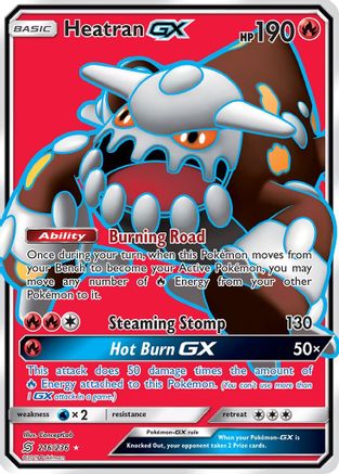 Image of Heatran GX (216/236) [Sun & Moon: Unified Minds]