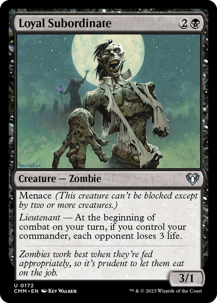 Image of Loyal Subordinate [Commander Masters]