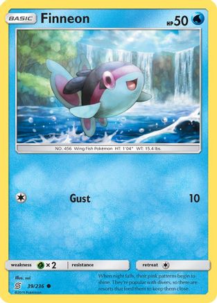 Image of Finneon (39/236) [Sun & Moon: Unified Minds]