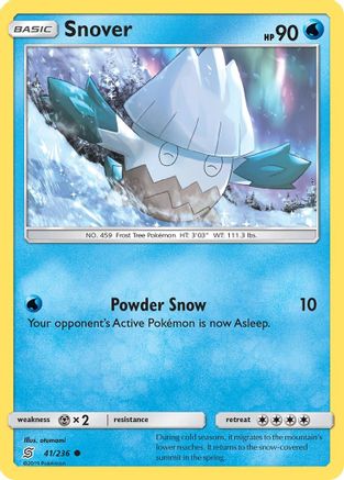 Image of Snover (41/236) [Sun & Moon: Unified Minds]