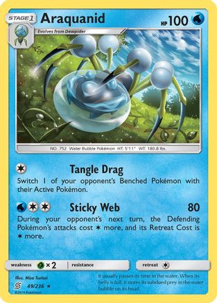 Image of Araquanid (49/236) [Sun & Moon: Unified Minds]