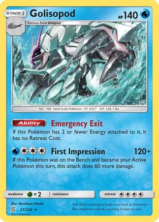 Image of Golisopod (51/236) [Sun & Moon: Unified Minds]