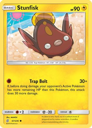 Image of Stunfisk (67/236) [Sun & Moon: Unified Minds]
