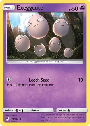 Image of Exeggcute (73/236) [Sun & Moon: Unified Minds]