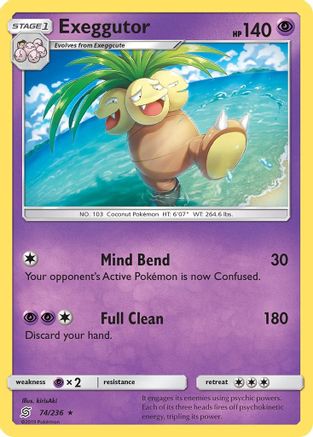 Image of Exeggutor (74/236) [Sun & Moon: Unified Minds]
