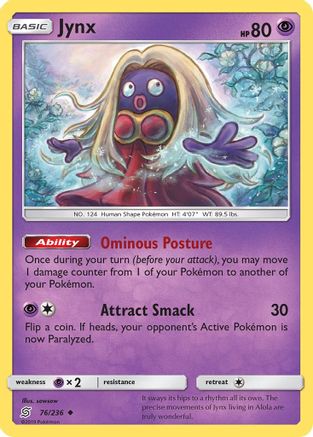 Image of Jynx (76/236) [Sun & Moon: Unified Minds]