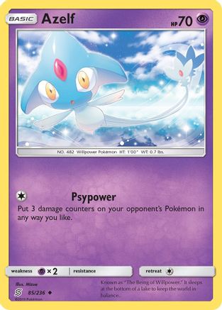 Image of Azelf (85/236) [Sun & Moon: Unified Minds]