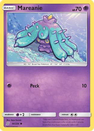 Image of Mareanie (96/236) [Sun & Moon: Unified Minds]