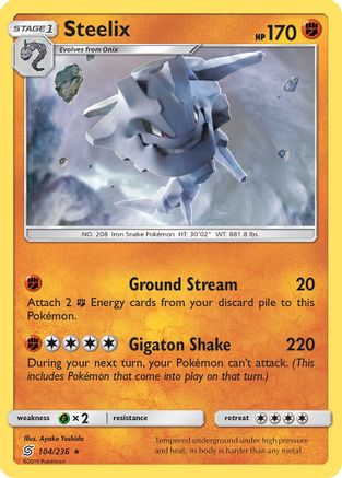 Image of Steelix (104/236) [Sun & Moon: Unified Minds]