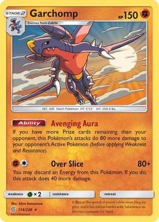 Image of Garchomp (114/236) [Sun & Moon: Unified Minds]