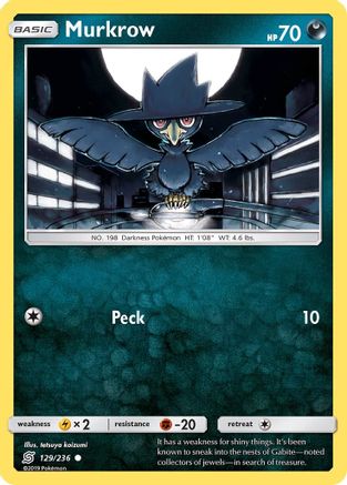 Image of Murkrow (129/236) [Sun & Moon: Unified Minds]