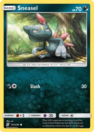 Image of Sneasel (131/236) [Sun & Moon: Unified Minds]