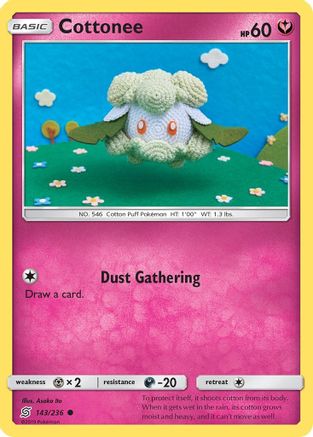 Image of Cottonee (143/236) [Sun & Moon: Unified Minds]