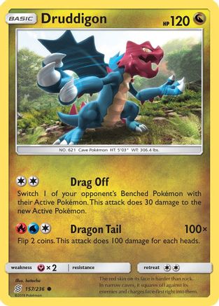 Image of Druddigon (157/236) [Sun & Moon: Unified Minds]