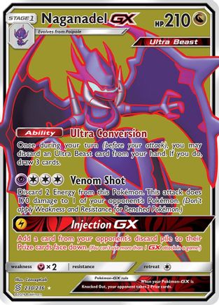 Image of Naganadel GX (230/236) [Sun & Moon: Unified Minds]
