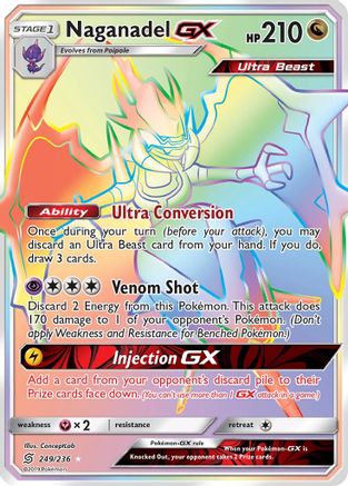 Image of Naganadel GX (249/236) [Sun & Moon: Unified Minds]