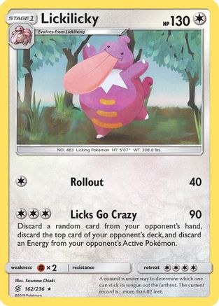 Image of Lickilicky (162/236) [Sun & Moon: Unified Minds]