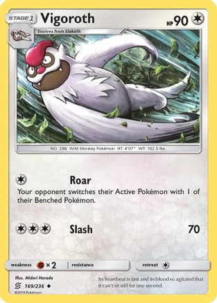 Image of Vigoroth (169/236) [Sun & Moon: Unified Minds]