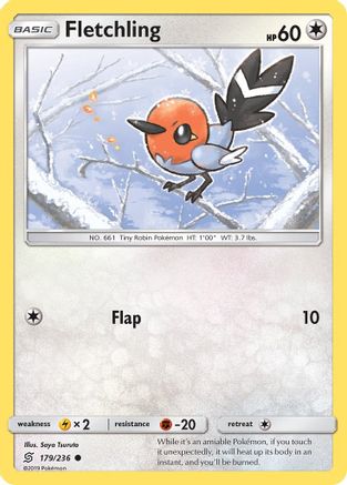 Image of Fletchling (179/236) [Sun & Moon: Unified Minds]