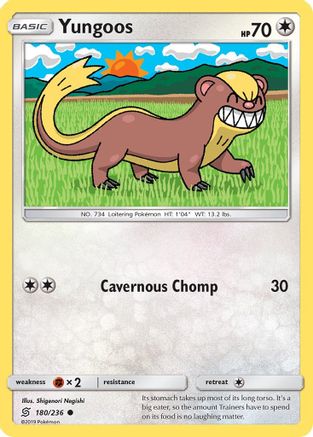 Image of Yungoos (180/236) [Sun & Moon: Unified Minds]
