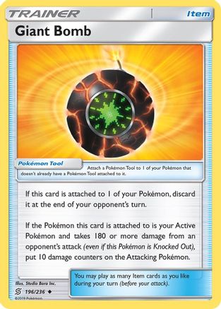 Image of Giant Bomb (196/236) [Sun & Moon: Unified Minds]
