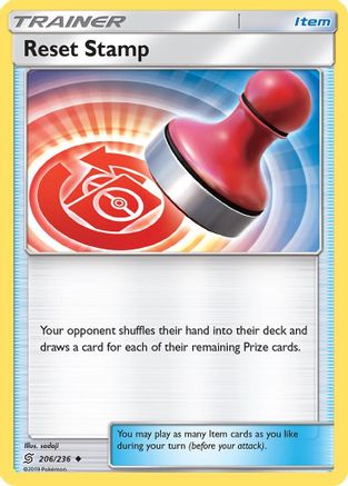 Image of Reset Stamp (206/236) [Sun & Moon: Unified Minds]