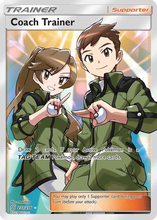 Image of Coach Trainer (233/236) [Sun & Moon: Unified Minds]