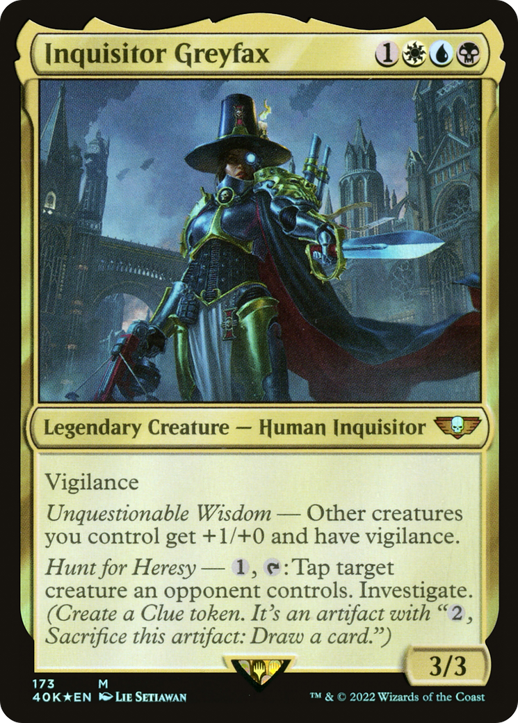 Image of Inquisitor Greyfax (173) [Warhammer 40,000]