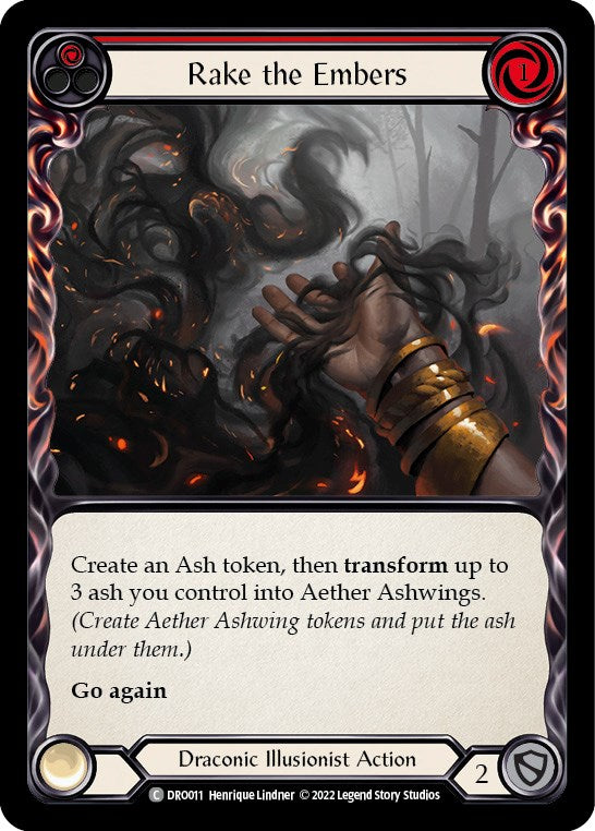 Image of Rake the Embers [DRO011] (Uprising Dromai Blitz Deck)