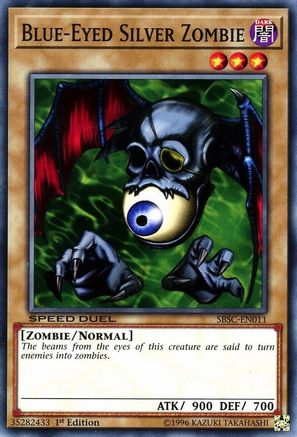 Image of Blue-Eyed Silver Zombie [SBSC-EN011] Common